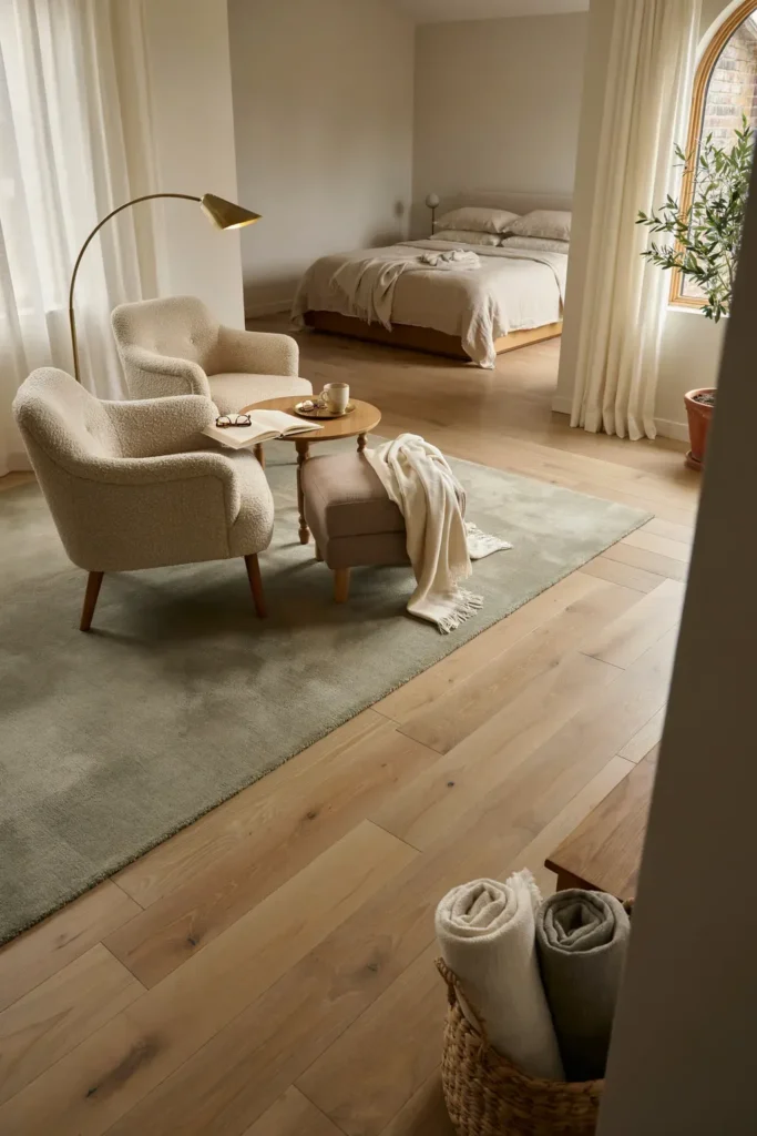 Add a Cozy Sitting Area