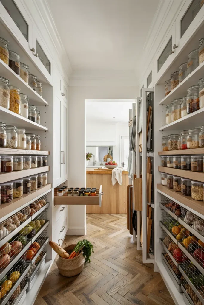 Add a Walk-In Pantry for Maximum Storage