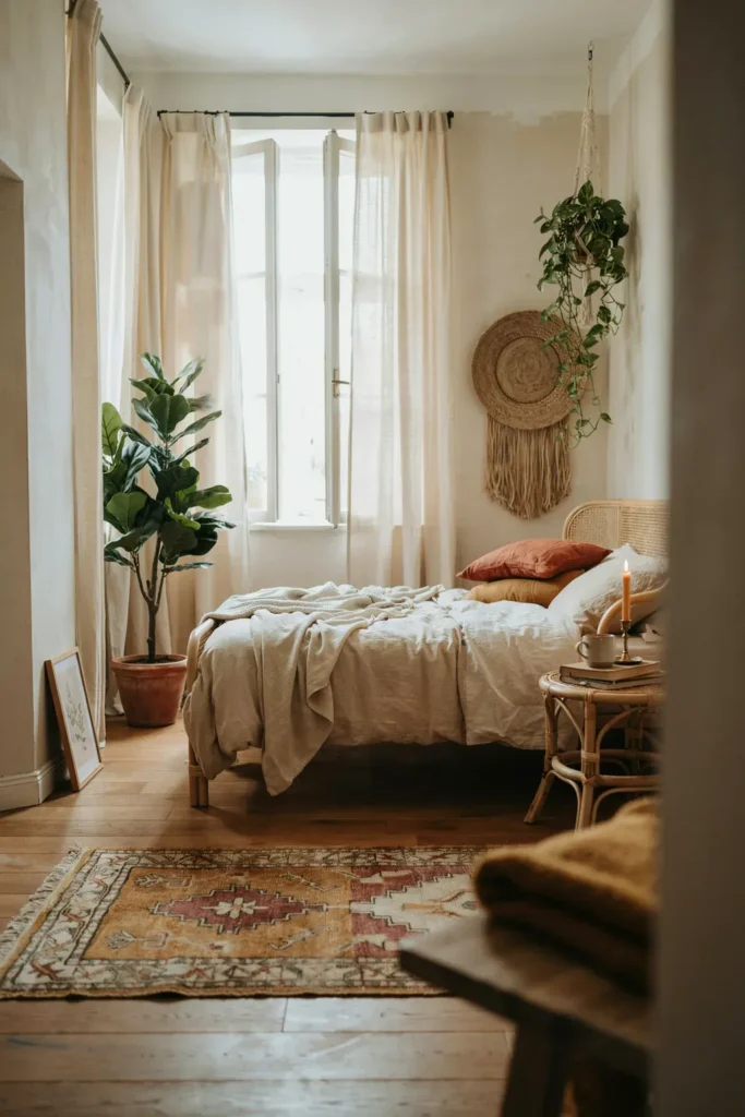 Boho Chic Girls Bedroom Design