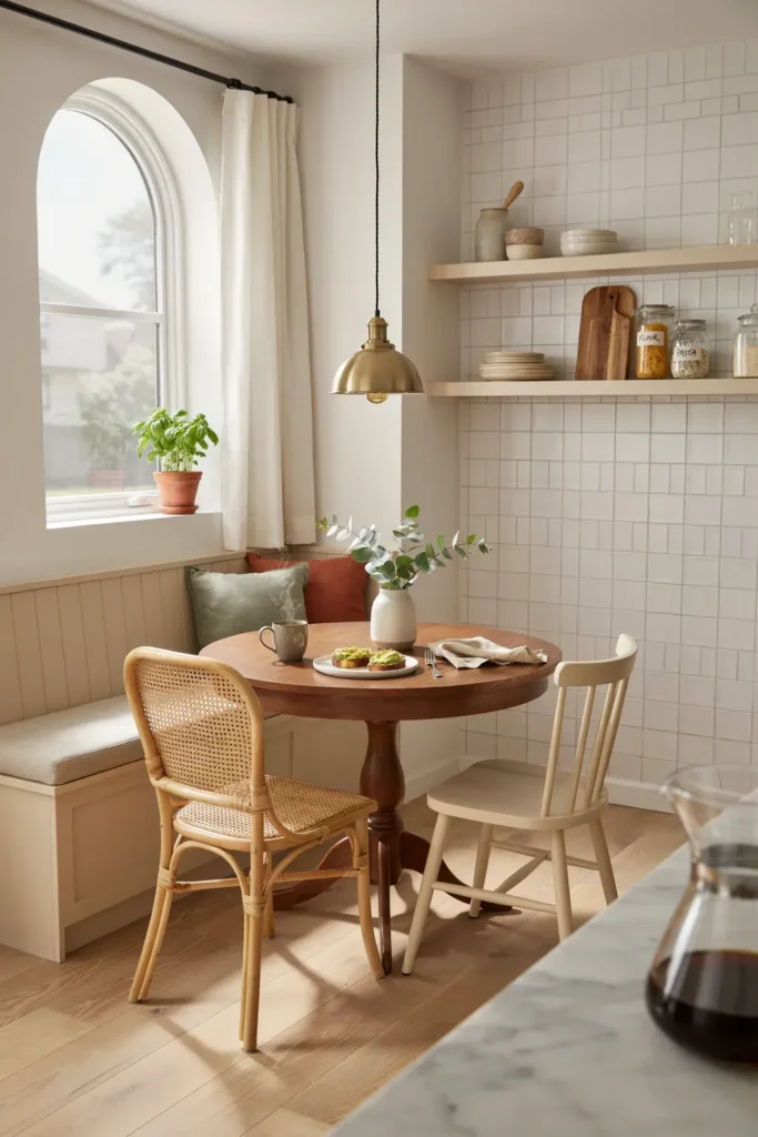 Cozy Kitchen with a Breakfast Nook