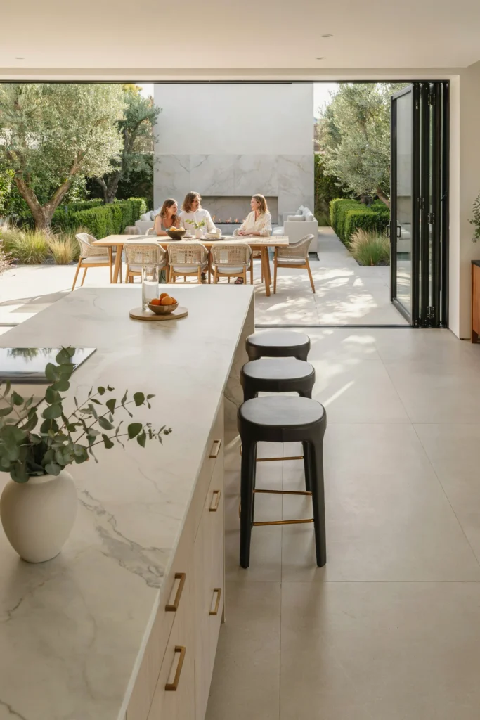 Create a Resort-Inspired Indoor-Outdoor Kitchen