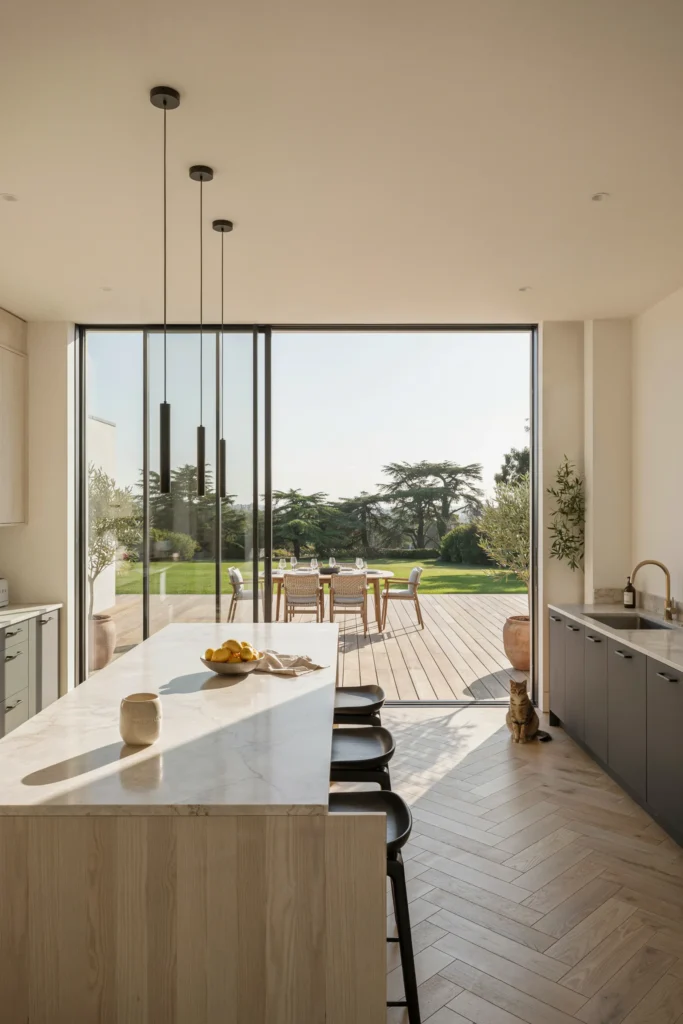 Create a Seamless Indoor-Outdoor Kitchen Flow