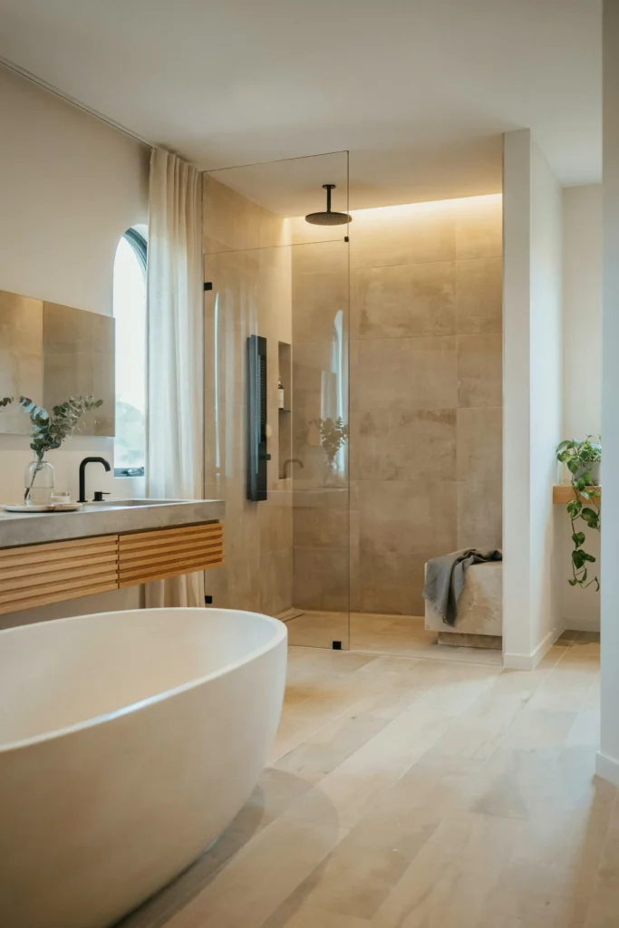 Create a Spa-Inspired Walk-In Shower