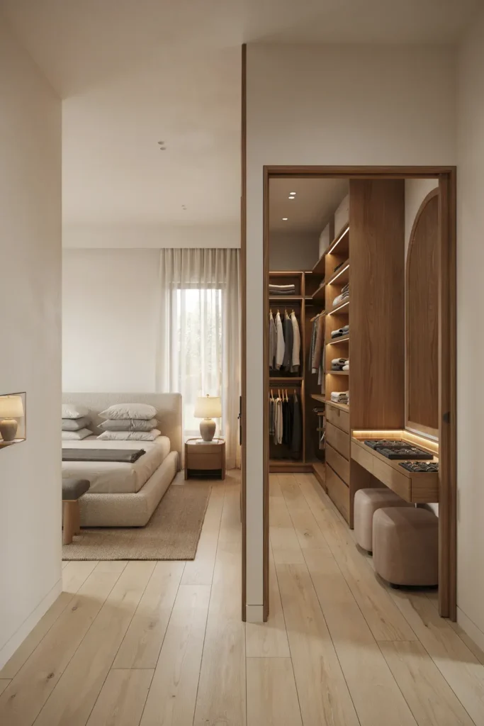 Design a Walk-In Closet Connection