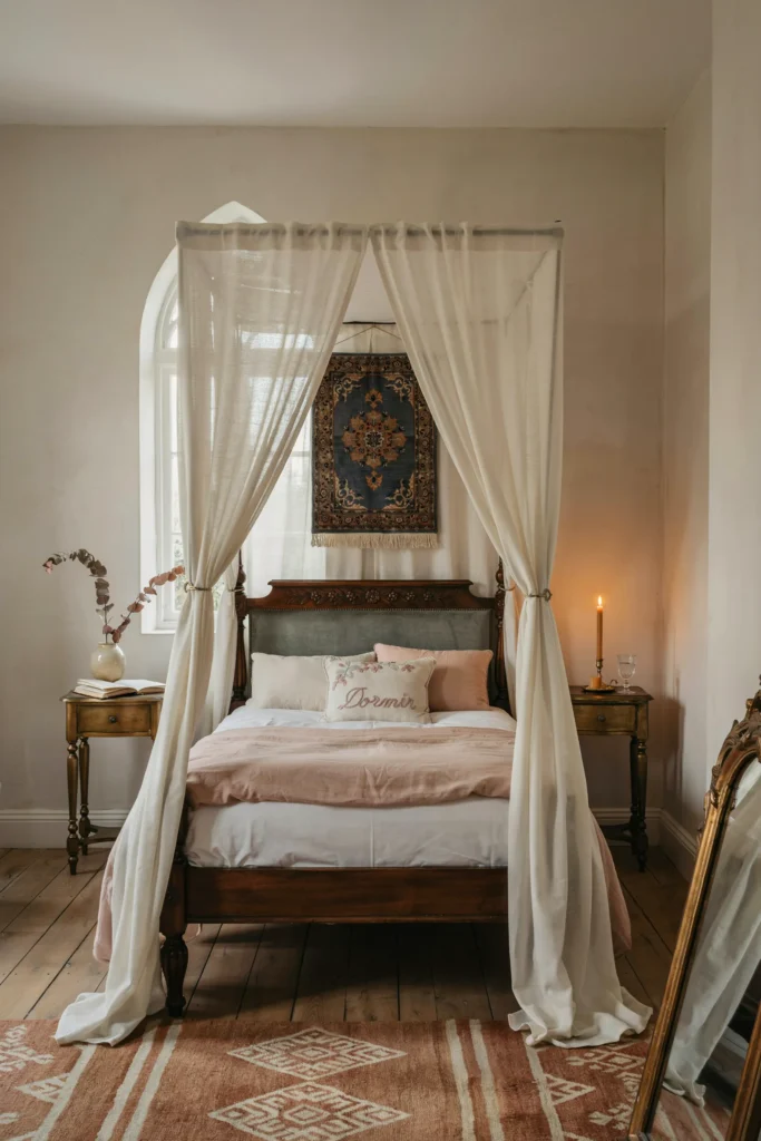 Dreamy Canopy Bed Setup