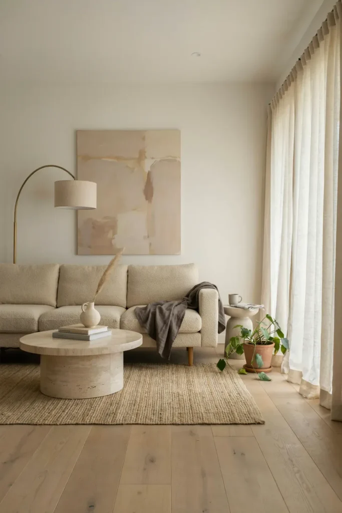 Elegant Compact Living Room with Modern Simplicity