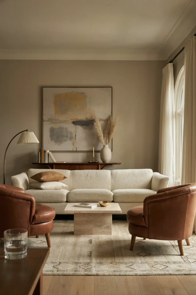 Elegant Taupe Wall Paint Idea