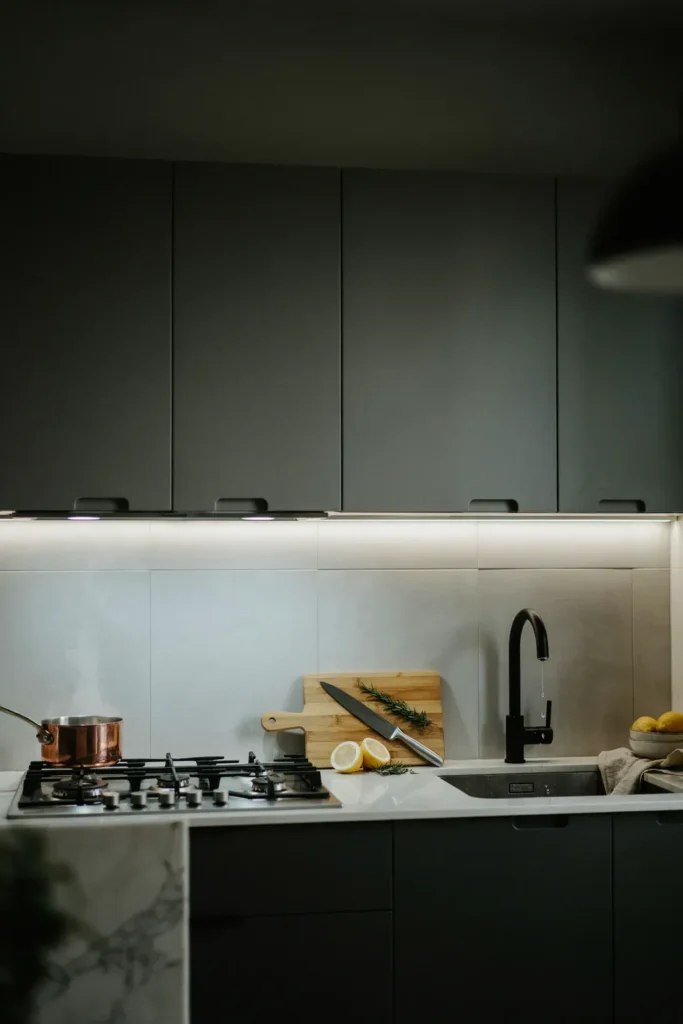 Install Under-Cabinet Ambient Lighting