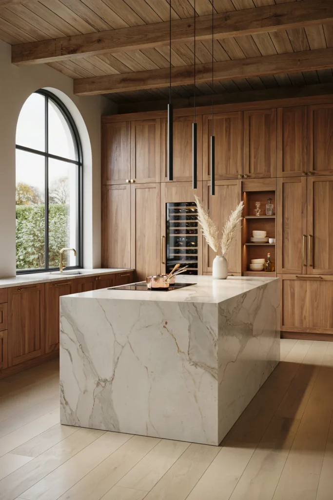 Luxury Cozy Kitchen with Elegant Details