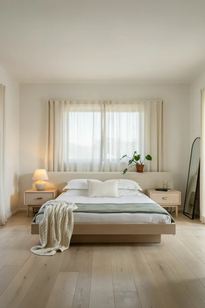 Minimalist Aesthetic Girls Bedroom