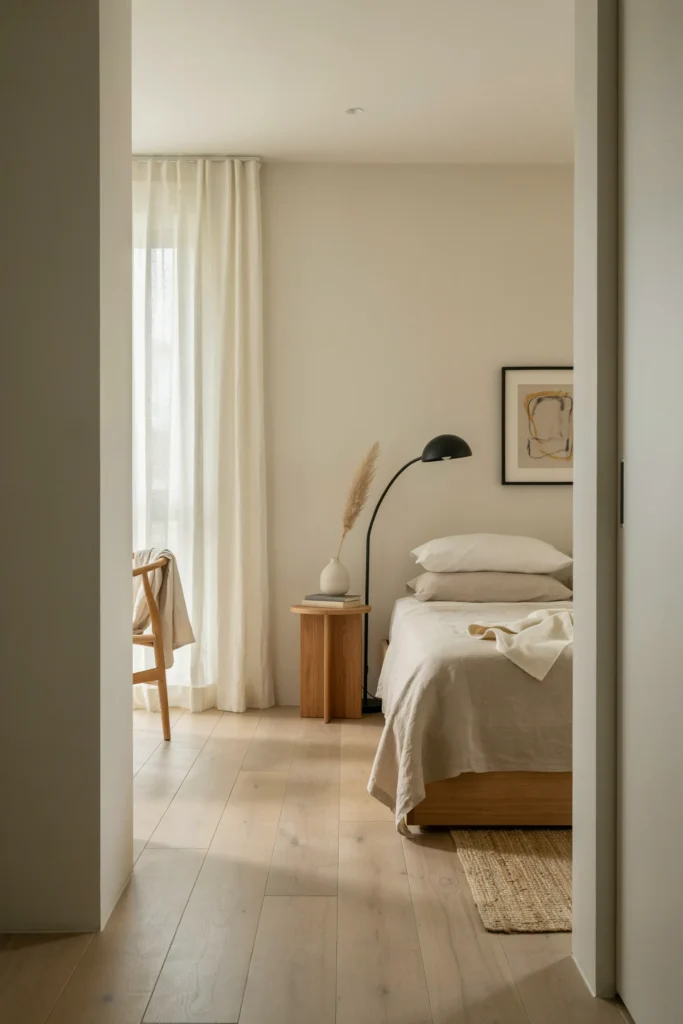 Minimalist Guest Room Design