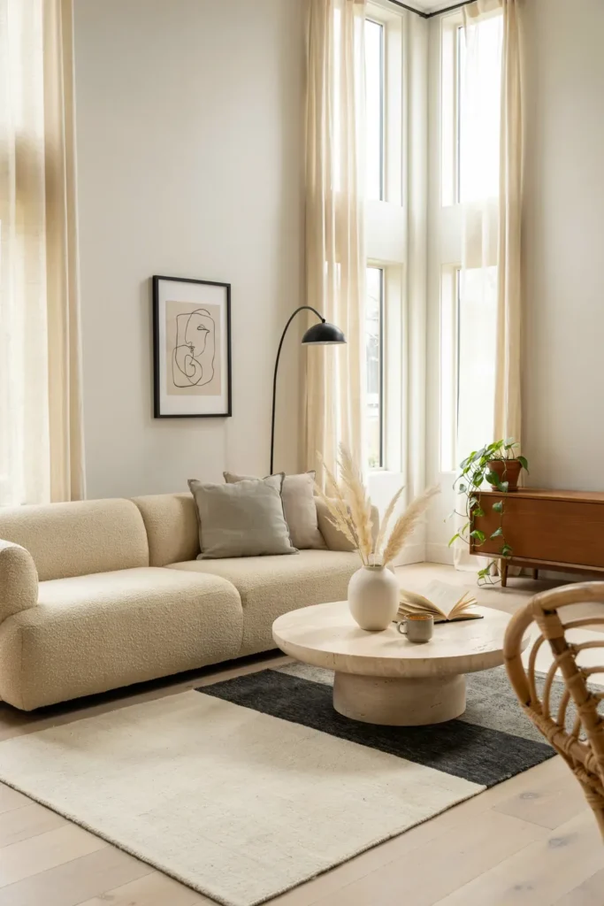 Modern Greige Wall Color Design