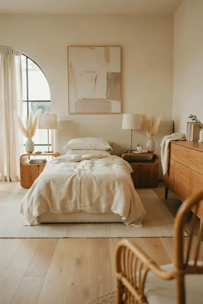 Modern Neutral Girls Room