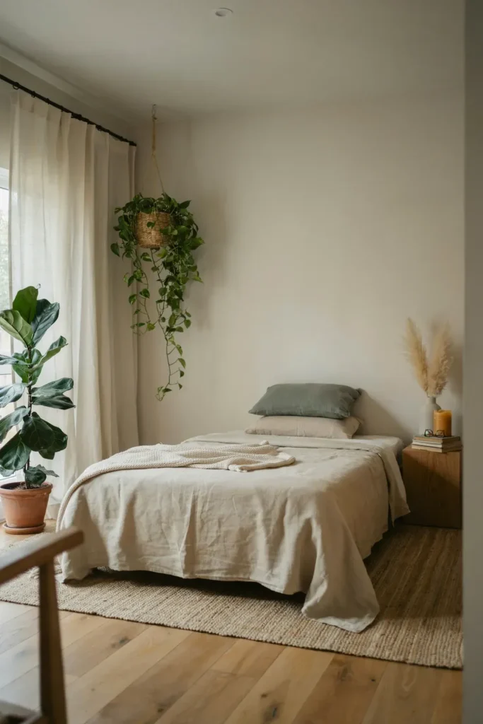 Nature-Inspired Bedroom Retreat
