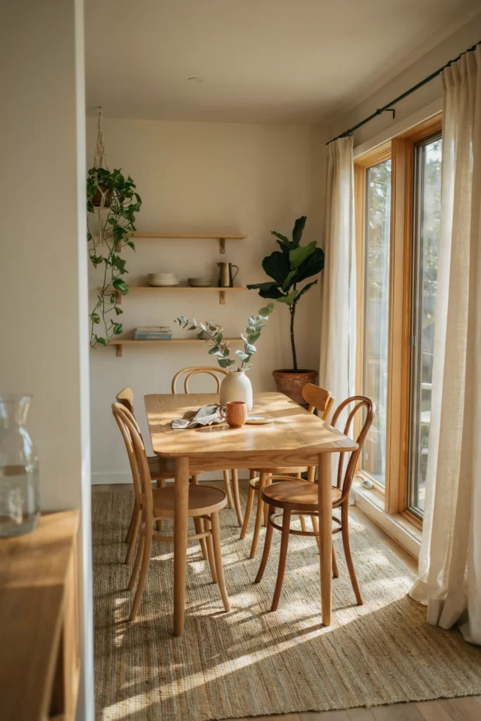 Nature-Inspired Dining Room Design