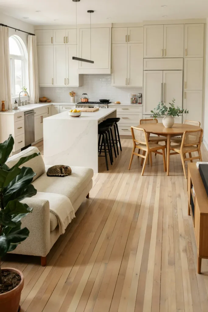 Open-Concept Small Kitchen Design