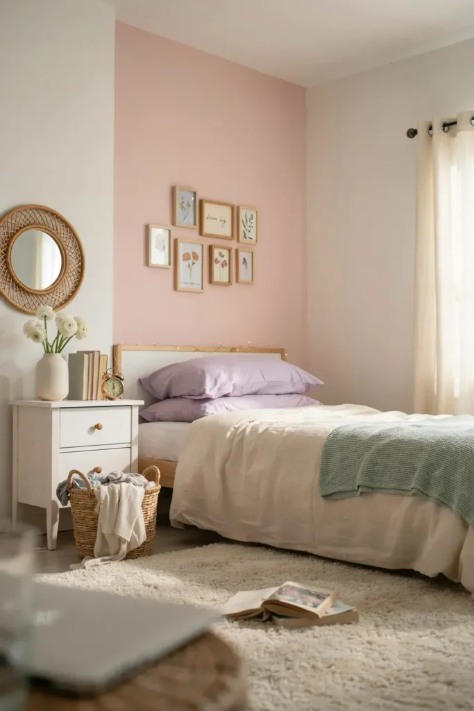 Pastel Color Palette Bedroom