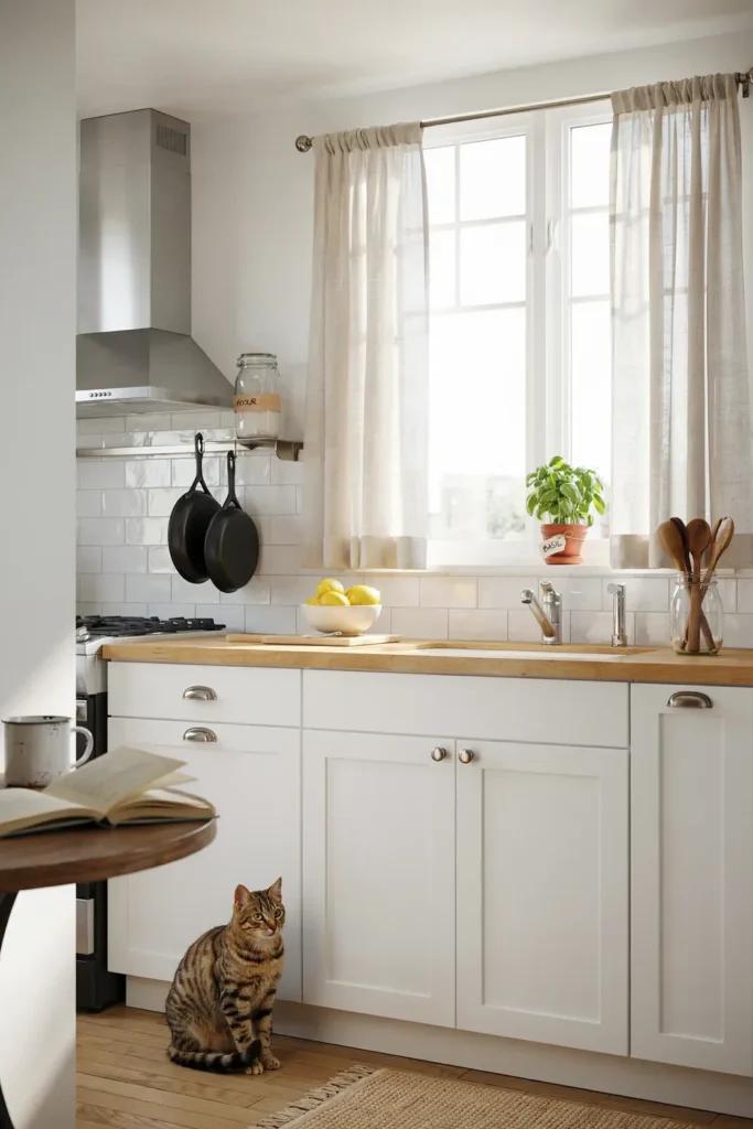 Small Kitchen with Natural Light