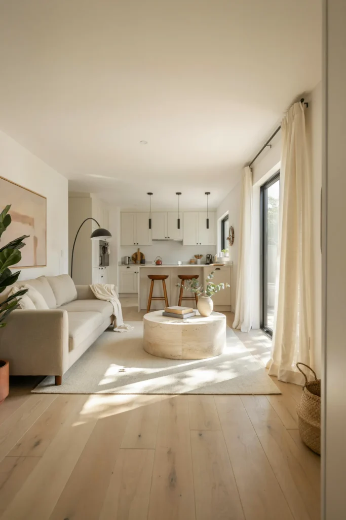 Small Living Room with an Open Layout