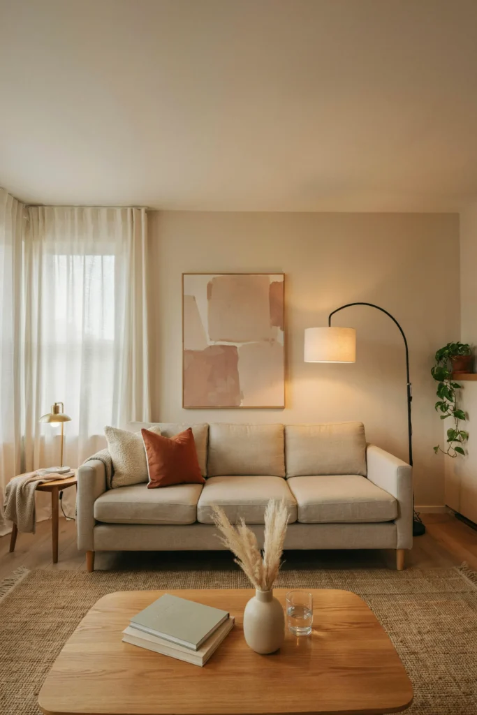 Soft Beige Wall Paint for a Timeless Look