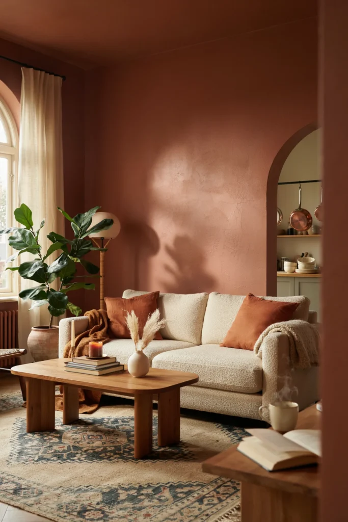 Terracotta Wall Paint for Cozy Charm