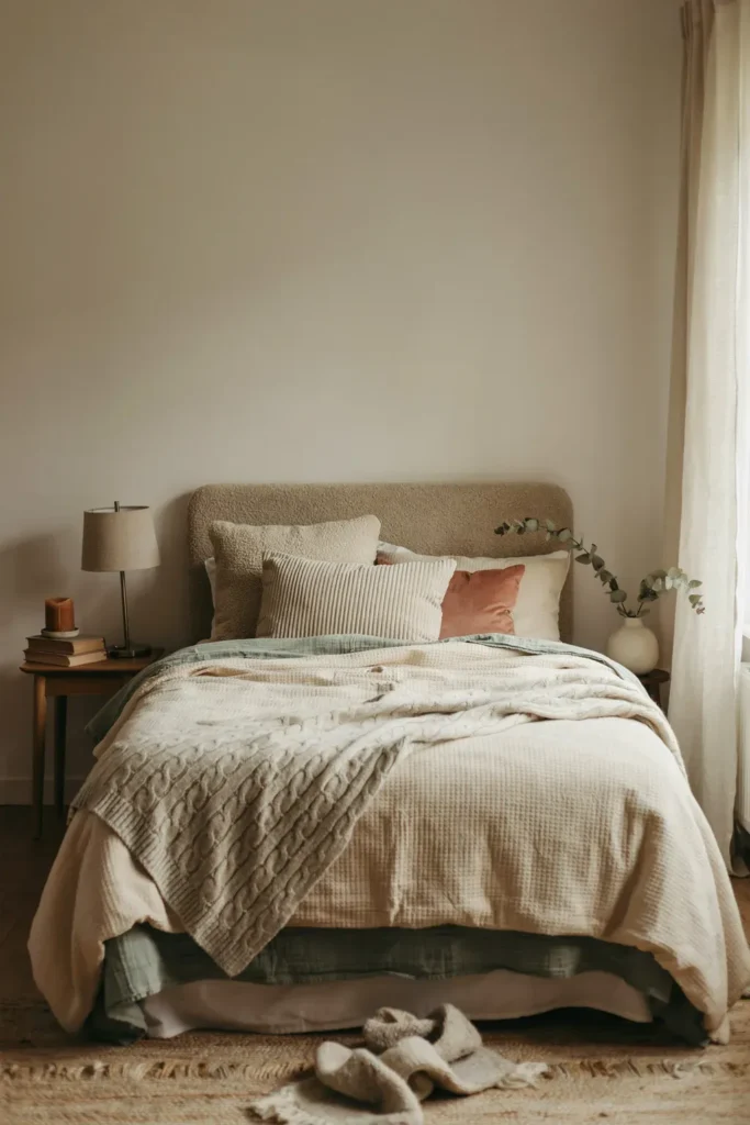 Textured Throw Blankets and Pillows