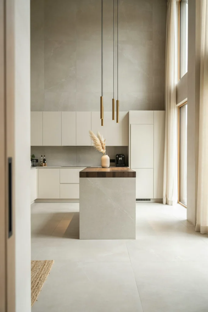 Use Large Format Tiles for a Premium Look
