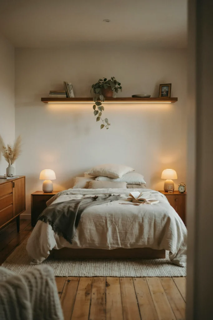 Use Soft Ambient Lighting for a Calm Mood