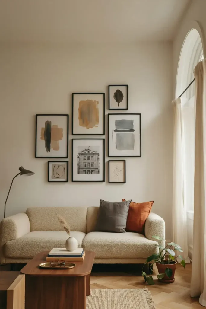 Black Frame Art Display Ideas