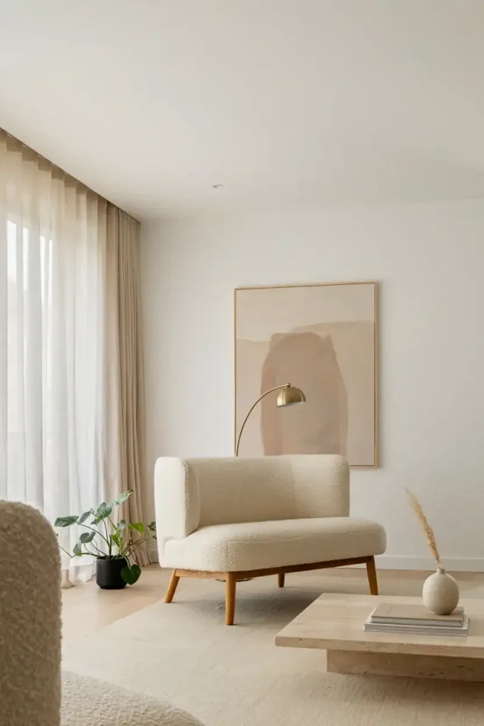 Contemporary Armless Chair Design