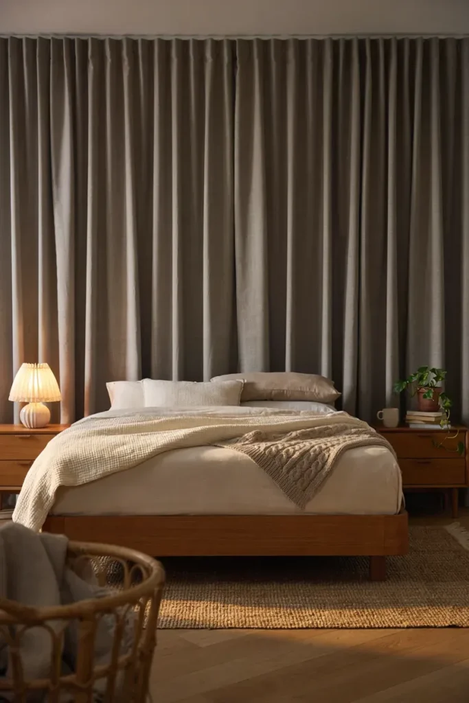 Cozy Textured Blackout Curtain Panels