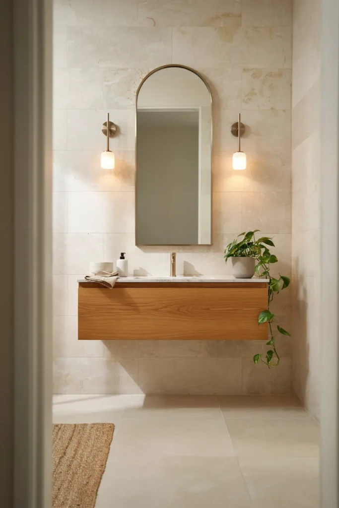 Curved Arch Mirror