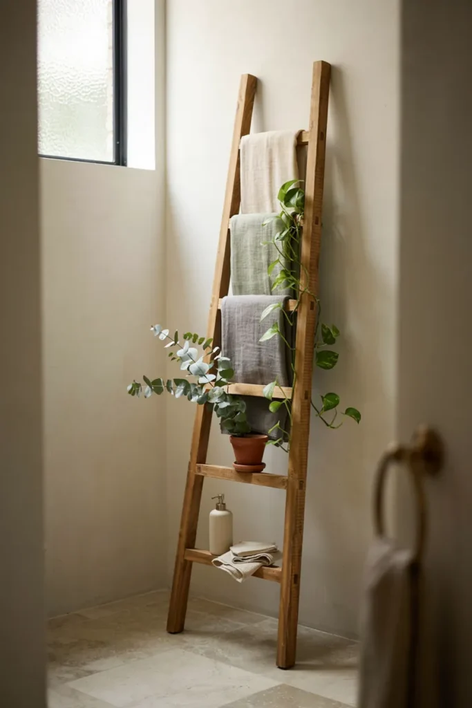 Decorative Ladder Wall Display