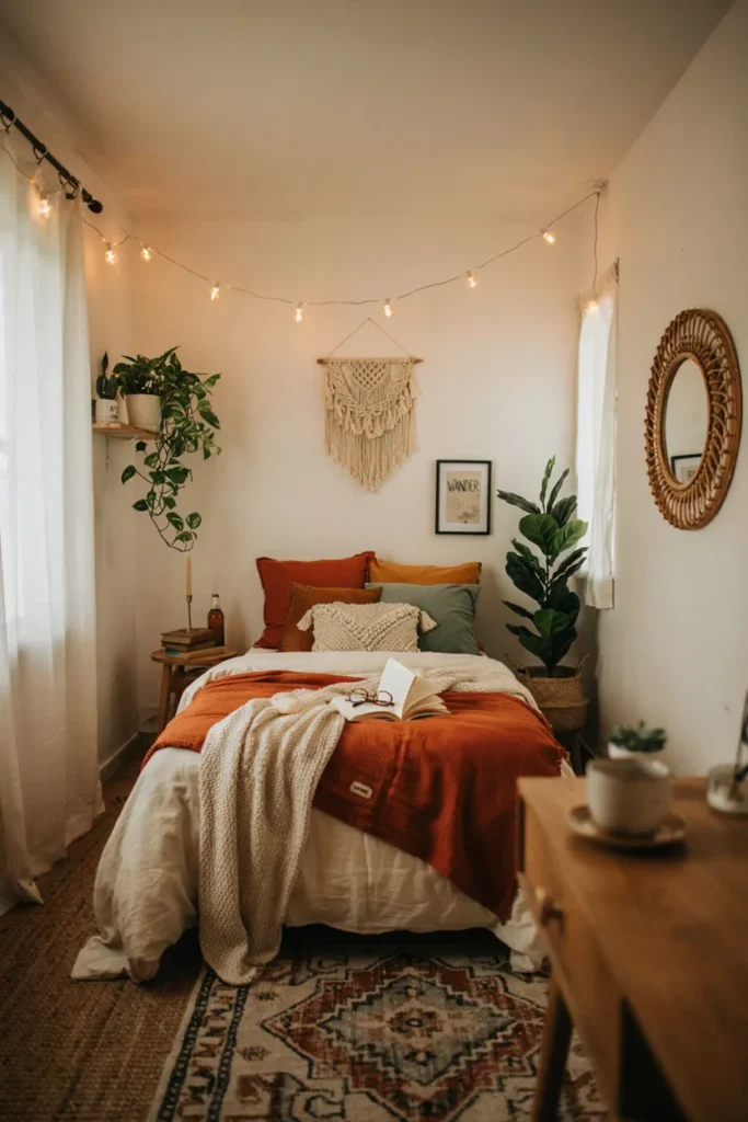 Dreamy Boho College Dorm Retreat