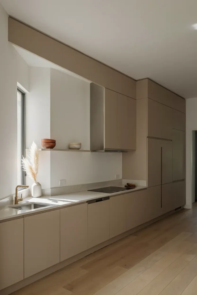 Flat-Panel Modern Kitchen Cabinets