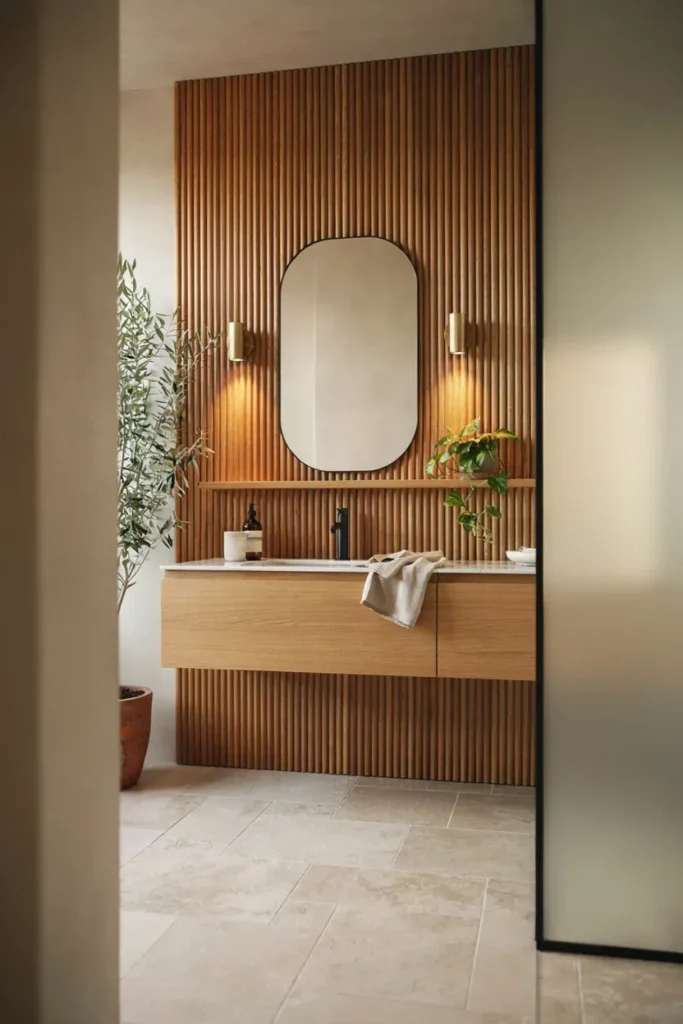 Fluted Wood Panels