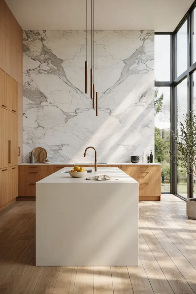 Full-Height Backsplash