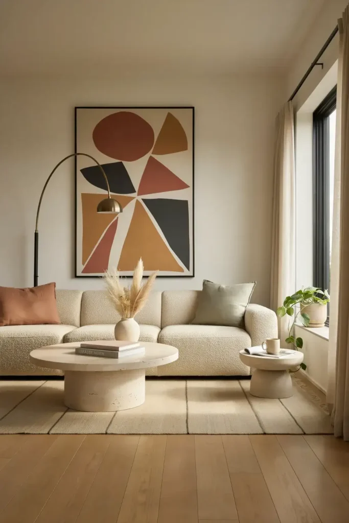 Geometric Wall Art with Modern Style