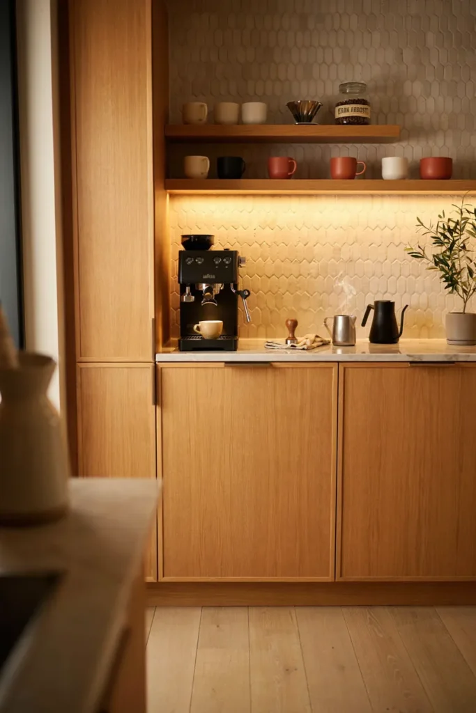 Integrated Coffee Station