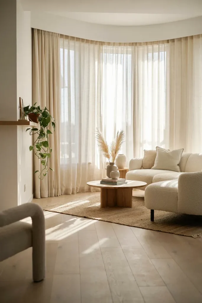 Linen Window Curtains
