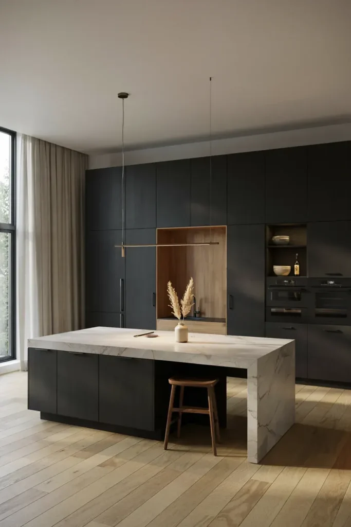  Matte Black Kitchen Cabinet Ideas
