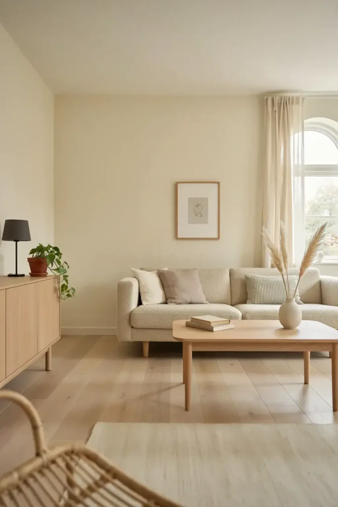 Minimalist Scandinavian Sofa Styling