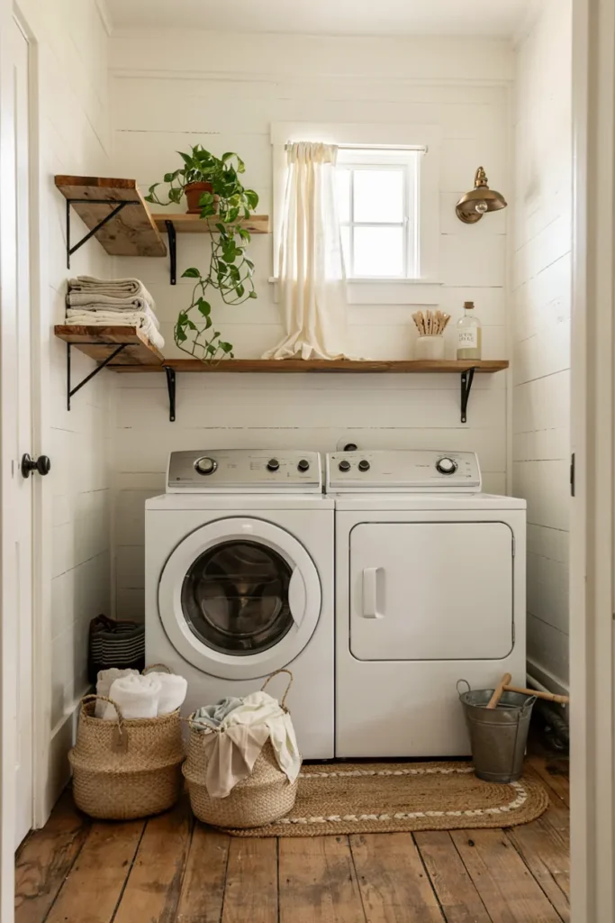  Modern Farmhouse Laundry Room Decor
