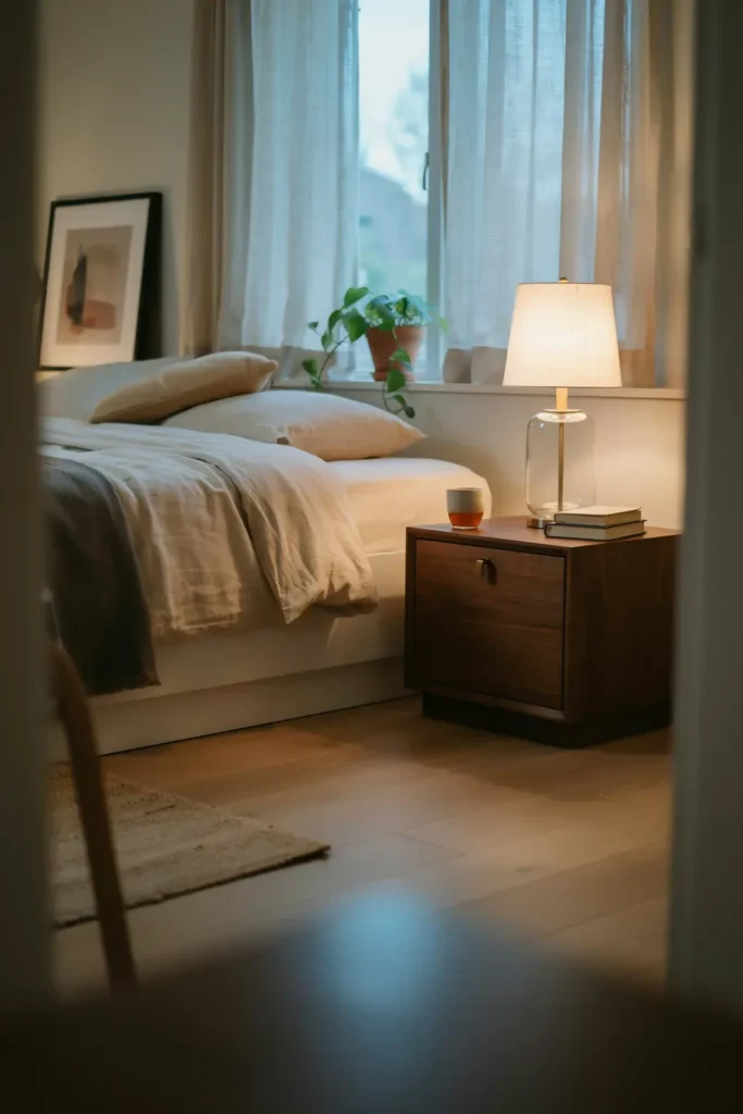  Modern Glass Bedroom Lamp Design