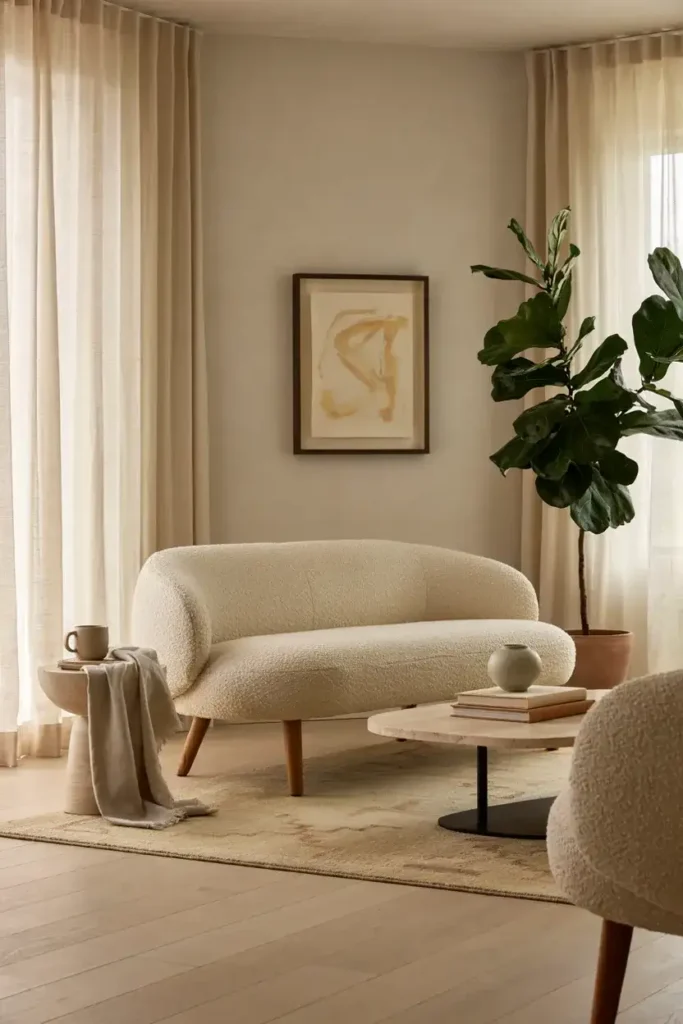 Modern Organic-Shaped Chair Trend
