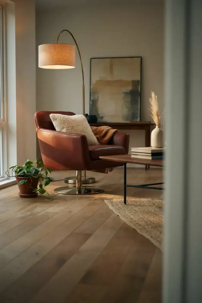 Modern Swivel Chair for Cozy Seating