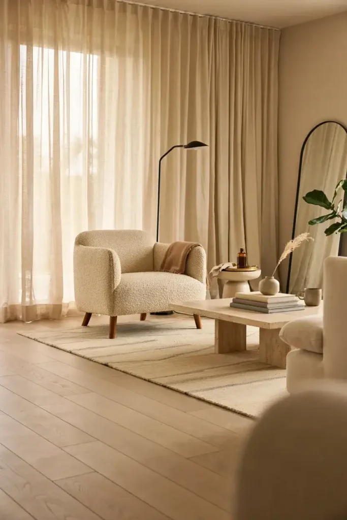 Neutral-Toned Accent Chair Ideas