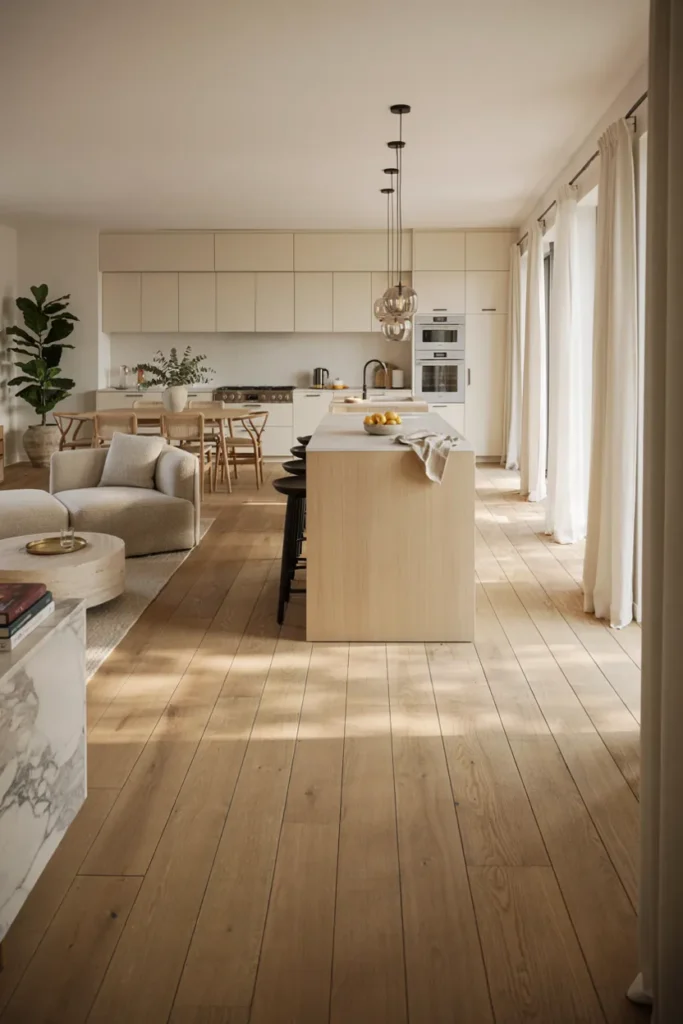 Open-Concept Kitchen with Seamless Flow