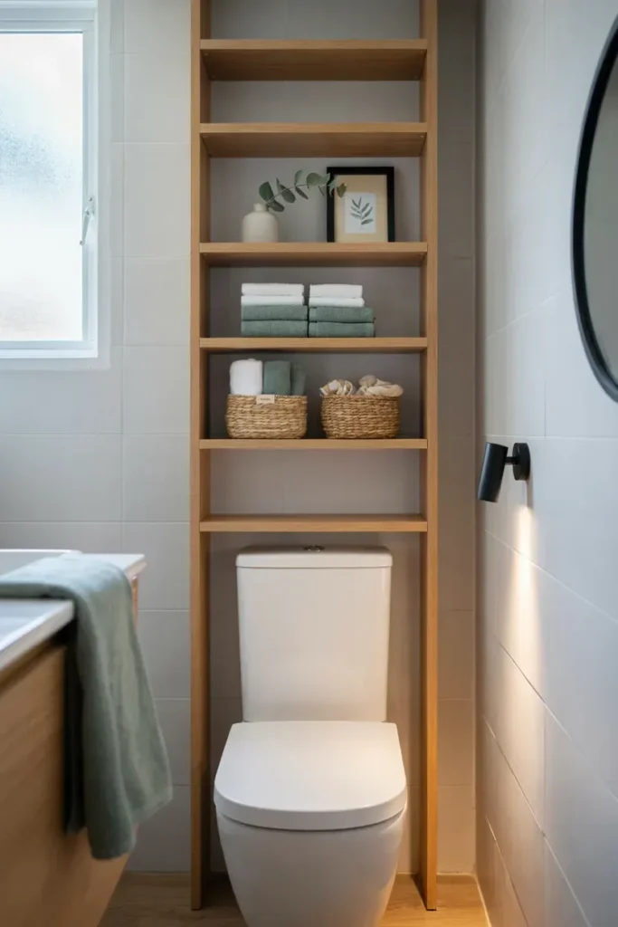 Over-the-Toilet Storage Shelving