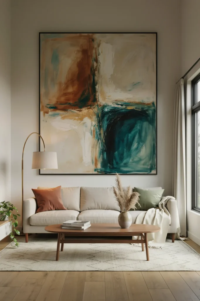  Oversized Abstract Canvas Wall Art